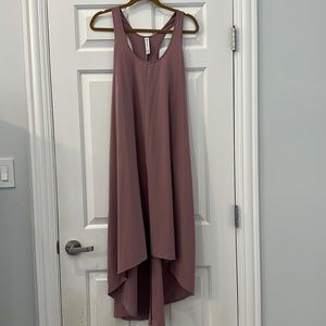 Athleta Racerback Presidio Maxi Dress Womens Size Medium Petite Rose. Perfect!
